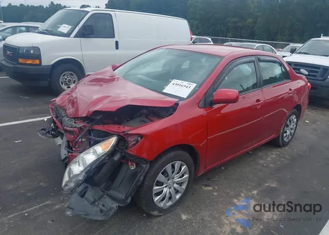 2012 Toyota Corolla Le z USA, uszkodzony, nr VIN 2T1BU4EE4CC780362